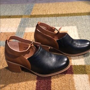 Darling Ankle Strap clogs black/brown S 8